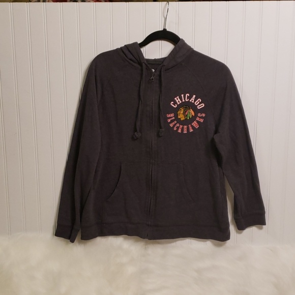 5 for $25Concepts Sports Chicago Blackhawks Jacket - Picture 1 of 4